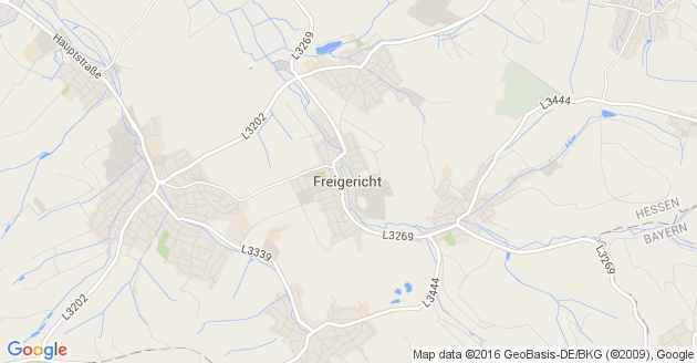 Karte Freigericht