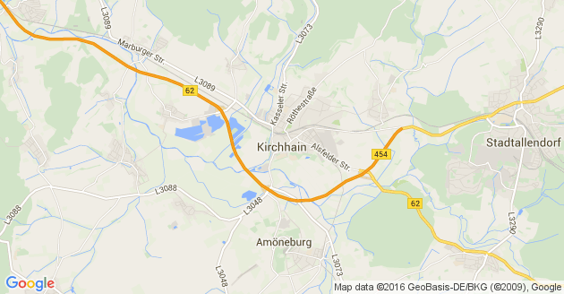 Karte Kirchhain