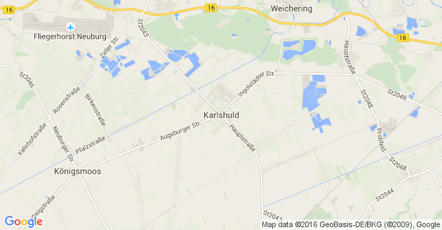 Karte Karlshuld