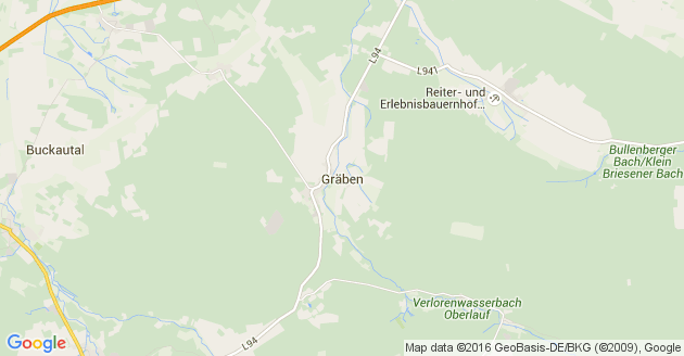 Karte Gräben