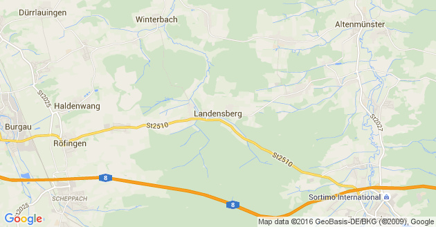Karte Landensberg