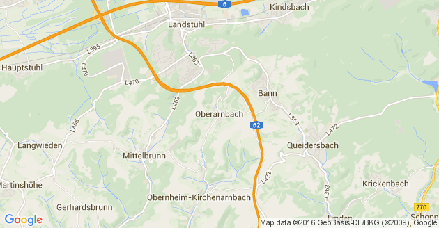 Karte Oberarnbach