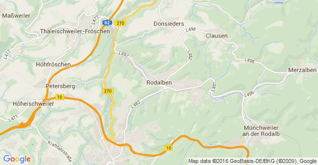 Karte Rodalben