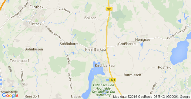 Karte Klein Barkau