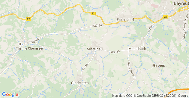 Karte Mistelgau