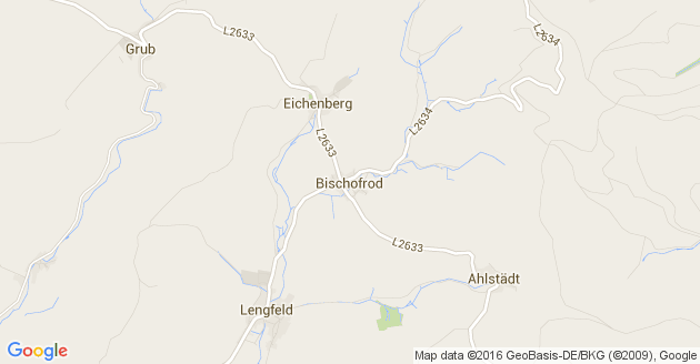 Karte Bischofrod