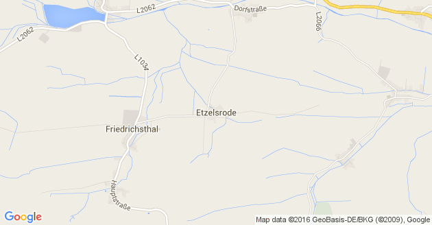 Karte Etzelsrode