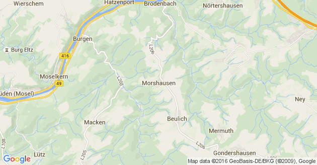 Karte Morshausen