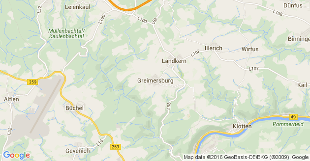 Karte Greimersburg