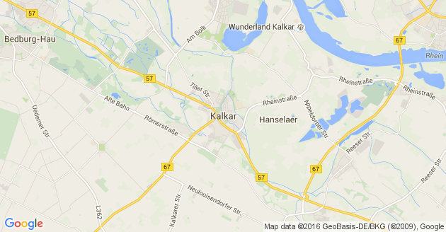 Karte Kalkar