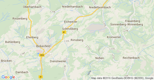 Karte Rimsberg
