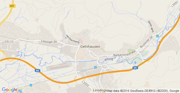 Karte Gelnhausen