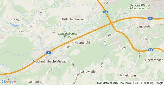 Karte Hauptstuhl