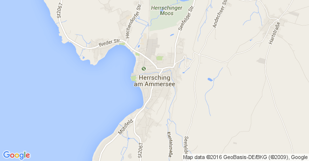 Karte Herrsching am Ammersee