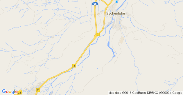 Karte Eschenlohe an der Loisach