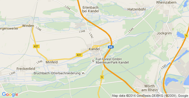 Karte Kandel