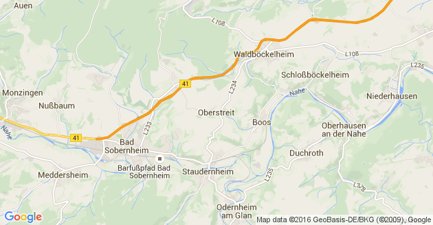 Karte Oberstreit