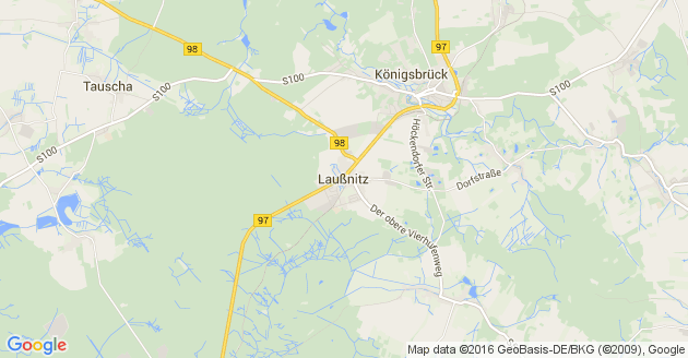 Karte Laußnitz