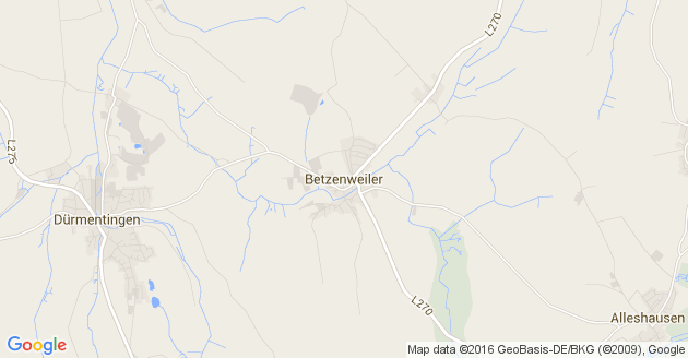 Karte Betzenweiler