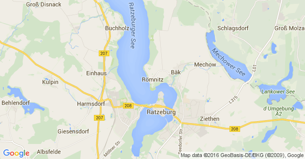 Karte Römnitz