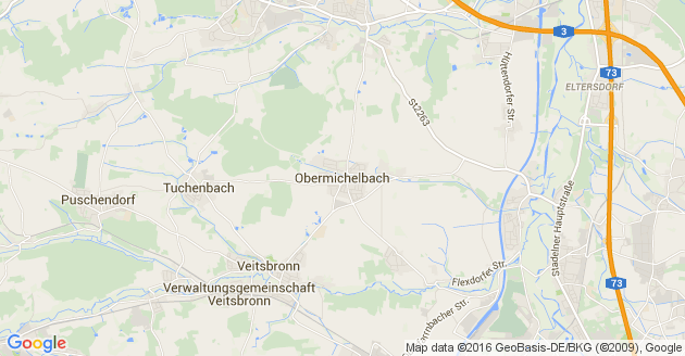 Karte Obermichelbach