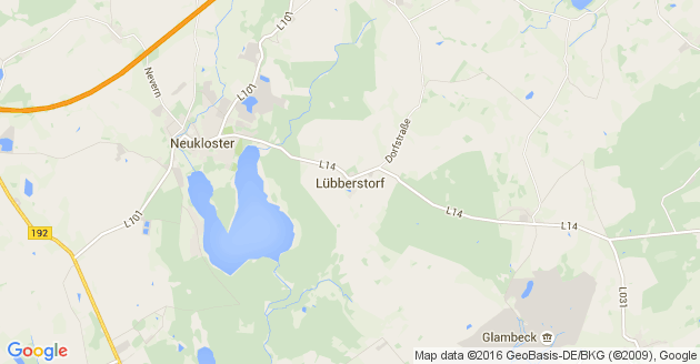 Karte Lübberstorf