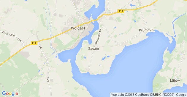 Karte Sauzin