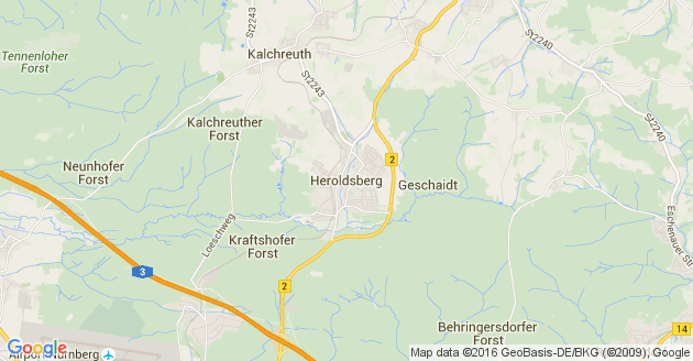 Karte Heroldsberg