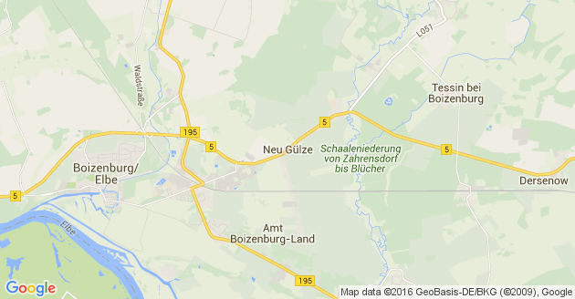 Karte Neu Gülze