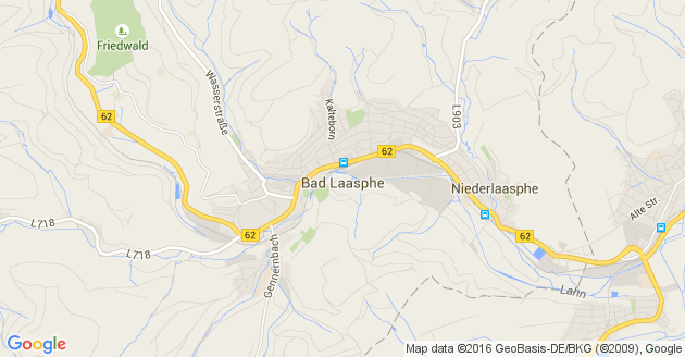 Karte Bad Laasphe