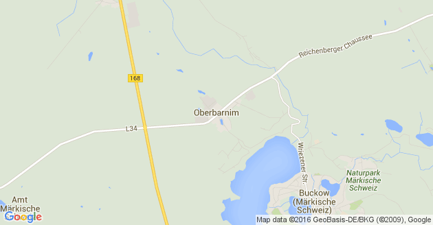Karte Oberbarnim