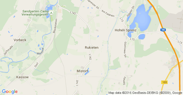 Karte Rukieten