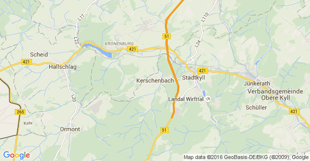 Karte Kerschenbach