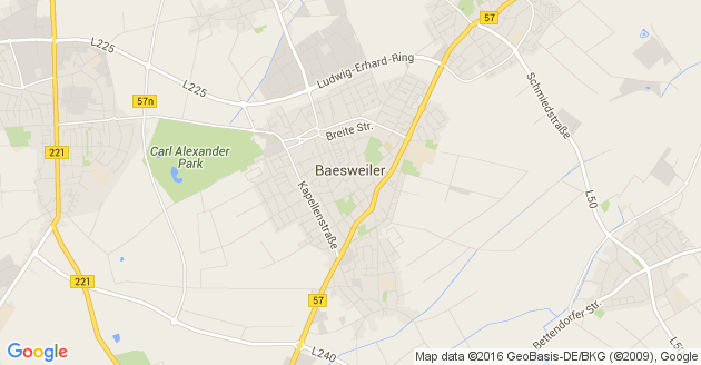 Karte Baesweiler