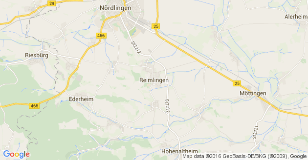 Karte Reimlingen