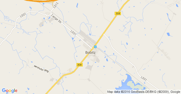 Karte Bobitz