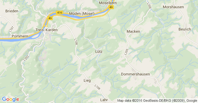 Karte Lütz