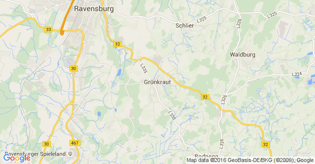 Karte Grünkraut