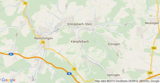 Karte Kämpfelbach