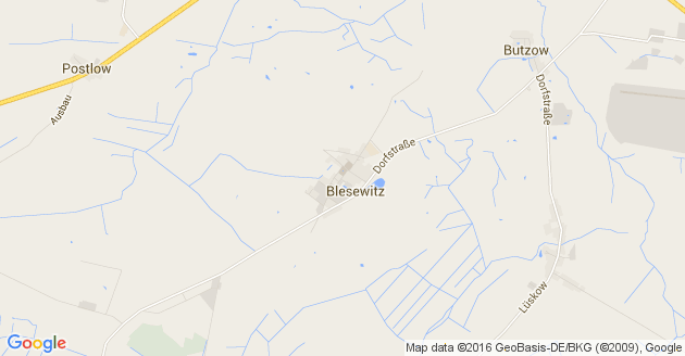 Karte Blesewitz