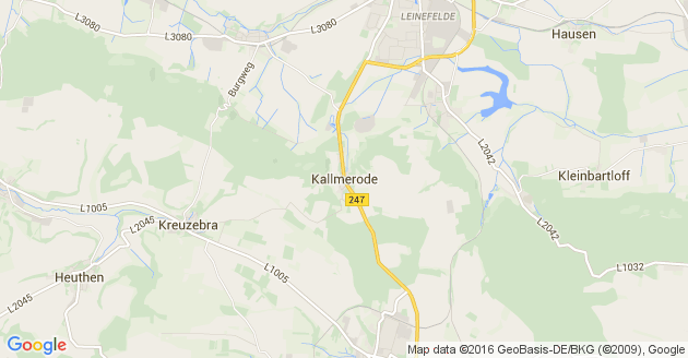 Karte Kallmerode