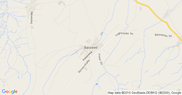 Karte Baisweil