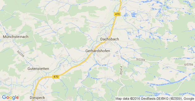 Karte Gerhardshofen