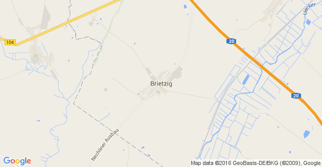 Karte Brietzig