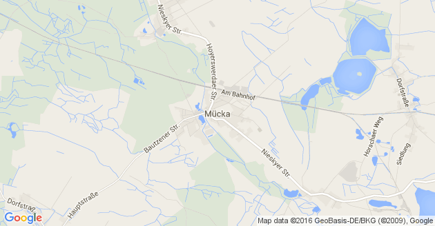 Karte Mücka