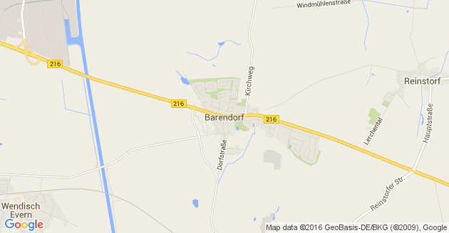 Karte Barendorf