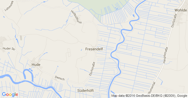 Karte Fresendelf