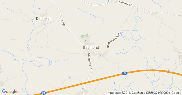 Karte Basthorst