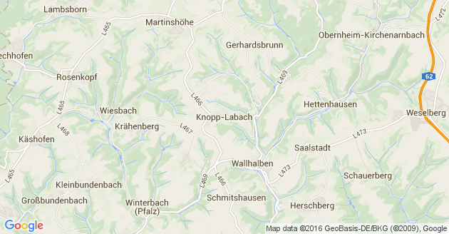 Karte Knopp Labach