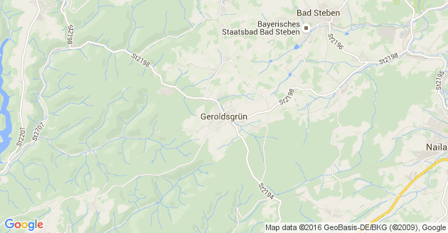 Karte Geroldsgrün